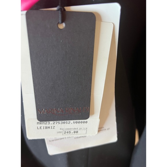 NWT Marina Ronaldo flower brooch pink 100% lambskin leather retail $245 - Picture 6 of 8